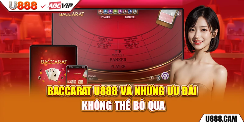 Baccarat U888 và những ưu đãi không thể bỏ qua